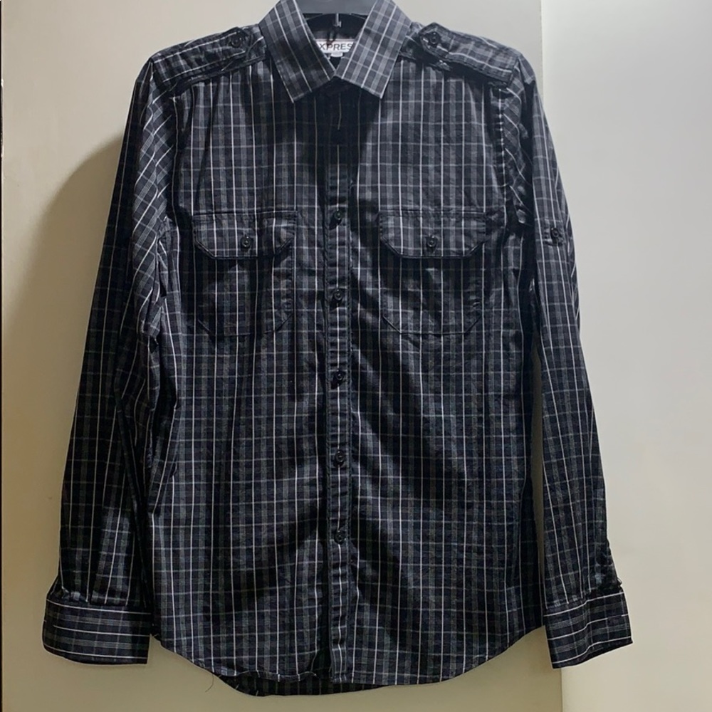 Button down dress shirt.